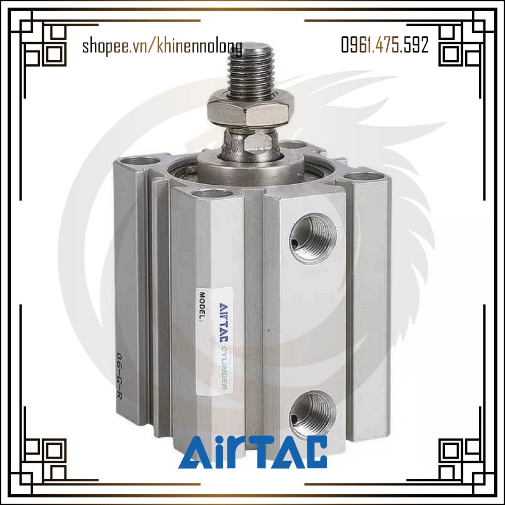 Xi Lanh Compact SDA16 x 10/15/20/25 AirTac - Khí Nén Nộ Long