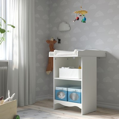 LOUISE, kệ để đồ vật dụng cho bé SHE_025, 60x81x104cm, kệ gỗ Scandi Home