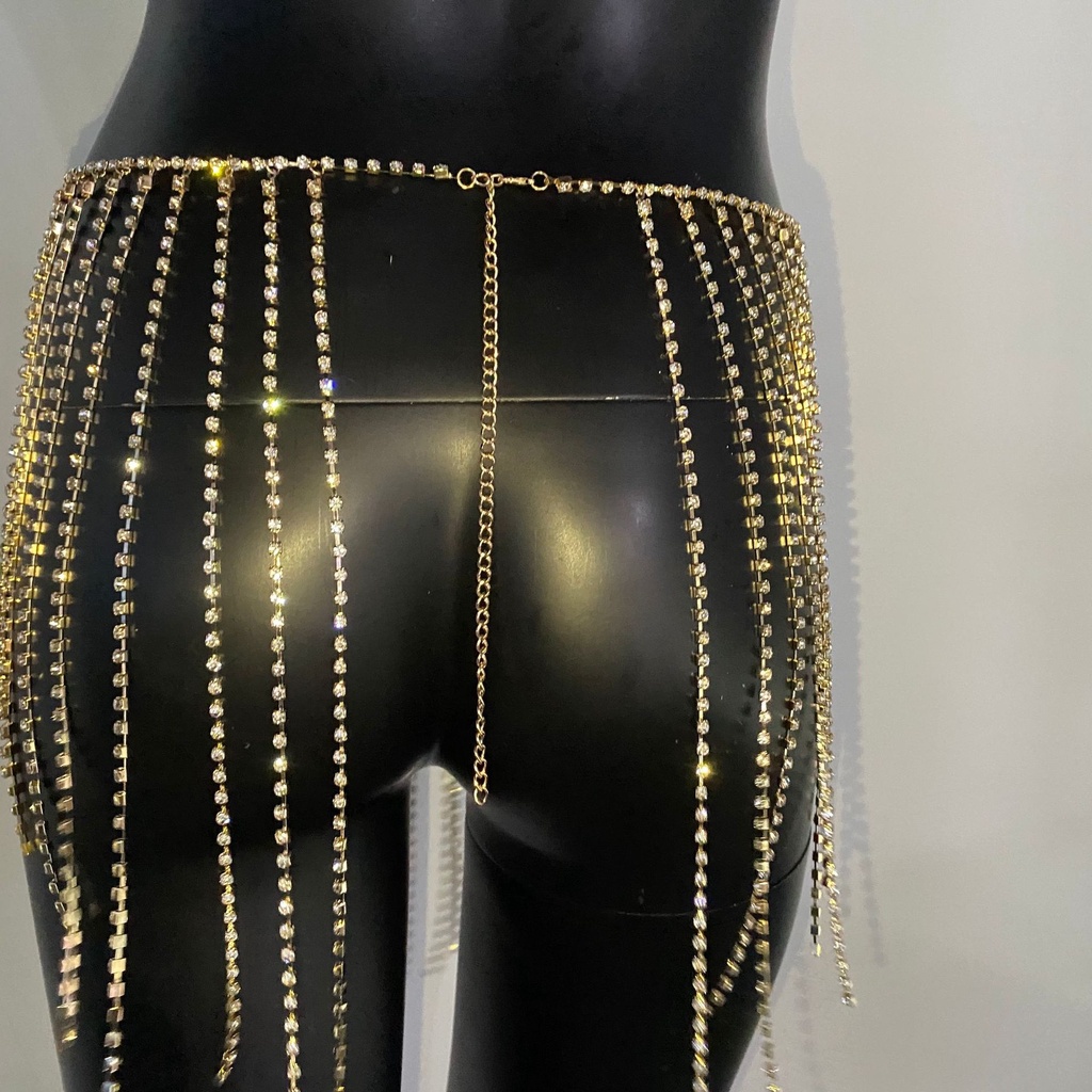 DUNEA Chân váy khiêu vũ latin phối tua rua quyến rũ dành cho nữ