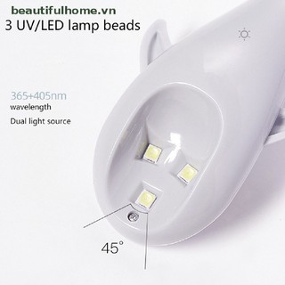 Đèn led uv sấy khô sơn móng tay kích thước nhỏ gọn tiện dụng