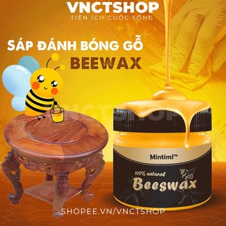 Sáp ong đánh bóng đồ gỗ Beewax, sáp đánh bóng gỗ lau bàn ghế vệ sinh sàn nhà nội thất beeswax