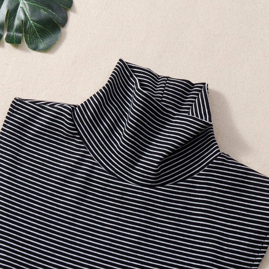 Áo Sơ Mi Cổ Cao Giả Hai Lớp Ấm Áp Có Thể Tháo Rời Cho Nữ