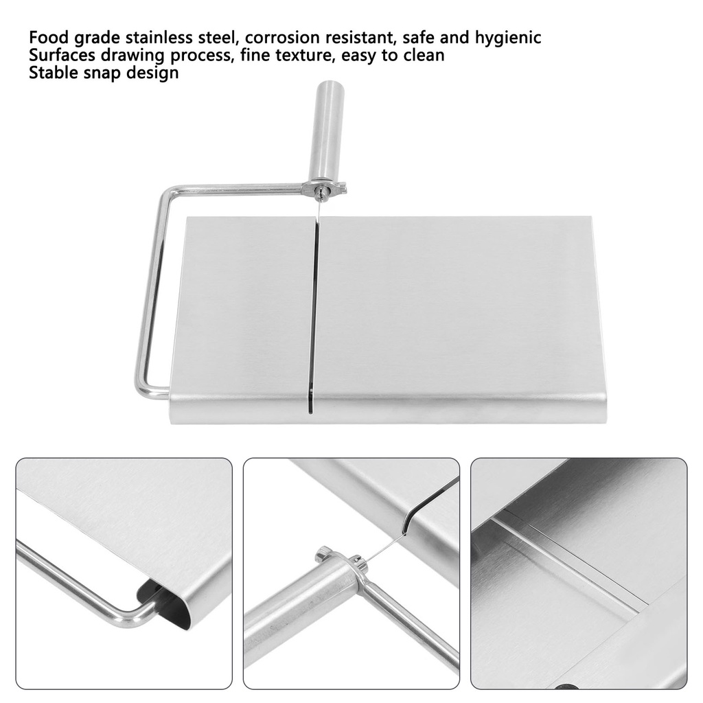 Có thể bán buôn Dụng Cụ Cắt Phô Mai Đa Năng Bằng Thép Không Gỉ 304 westvirginia058 Hàng giao ngay