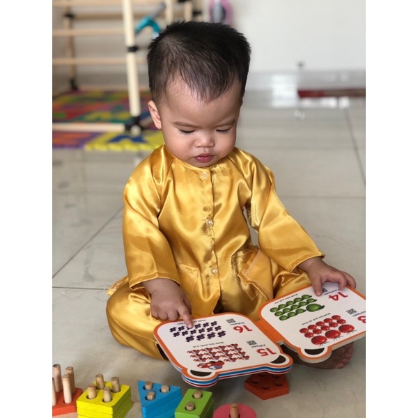 Bộ Bà Ba Nam Bộ cho bé trai bé gái bé từ 7-30kg SamGau Shop