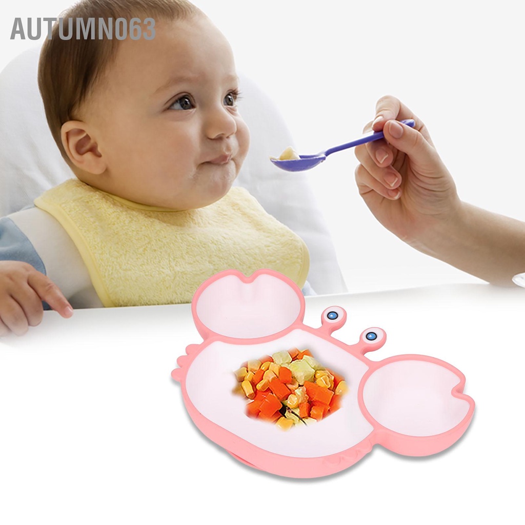 Autumn063 Tấm hút càng cua với cốc Đế silicone chia tấm Dễ dàng múc Thân thiện môi trường cho hầu hết các bàn Ghế cao