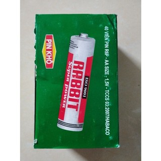 Hộp pin aa con thỏ