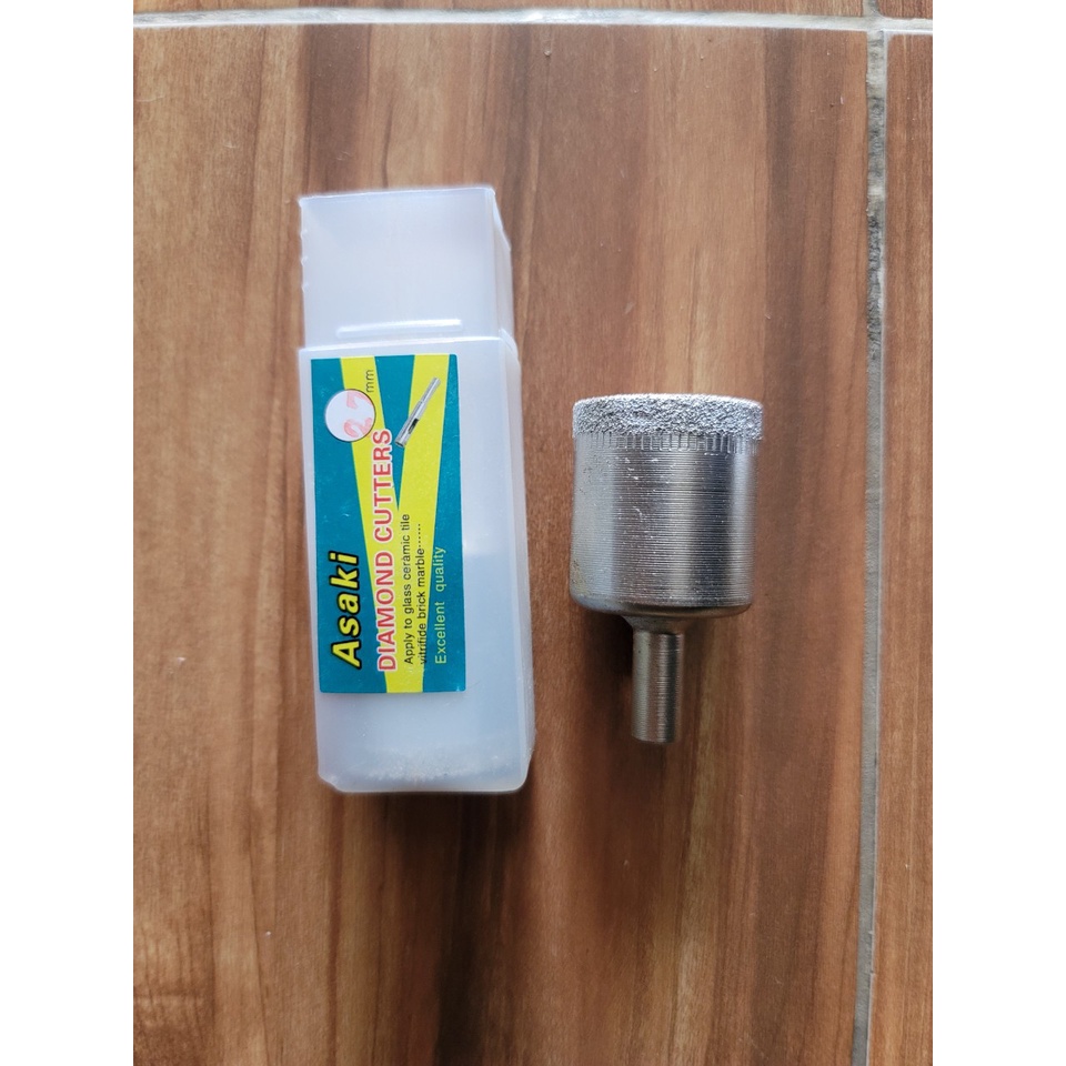 Mũi khoan kính Kim Cương từ 20 - 60, Mũi khoét kính, gạch men, ngói cao cấp, thủy tinh ...