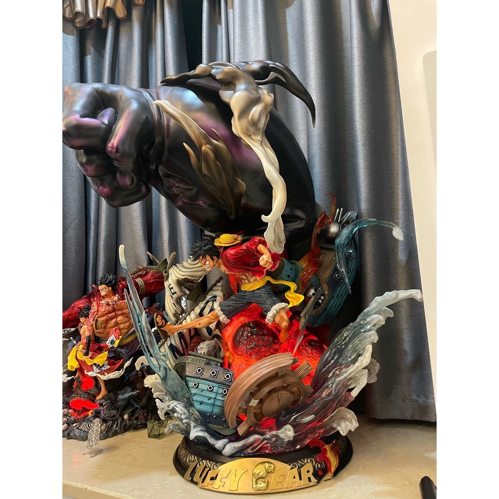 Mô hình luffy gear 3 siêu nét - mô hình one piece