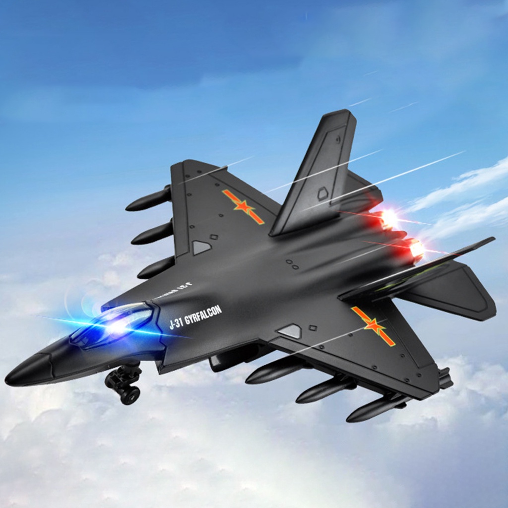 Mô Hình Máy Bay Chiến Đấu Bằng Hợp Kim Tỉ Lệ 1 / 72 J31 Để Bàn Trang Trí