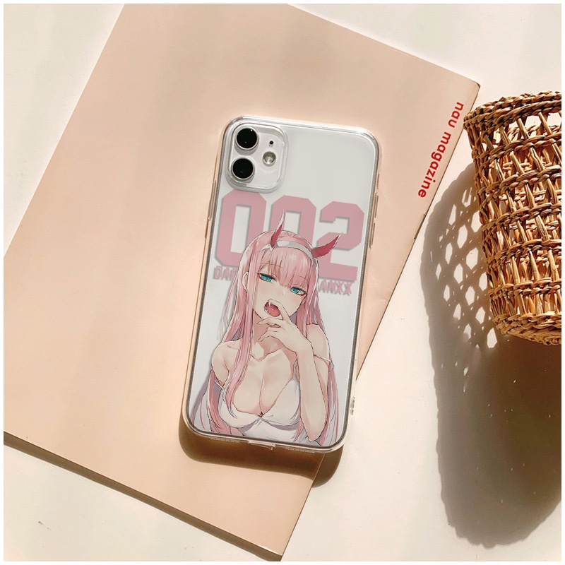 Ốp Điện Thoại Hình Cô Gái Anime Nhật Bản Cho iPhone14promax 13pro 12pro 11promax 8plus xr xsmax 7plus J0YJ