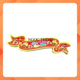 TEM DECAL DÁN CHÚC MỪNG NĂM MỚI 13CM 1 XẤP 100 TẤM