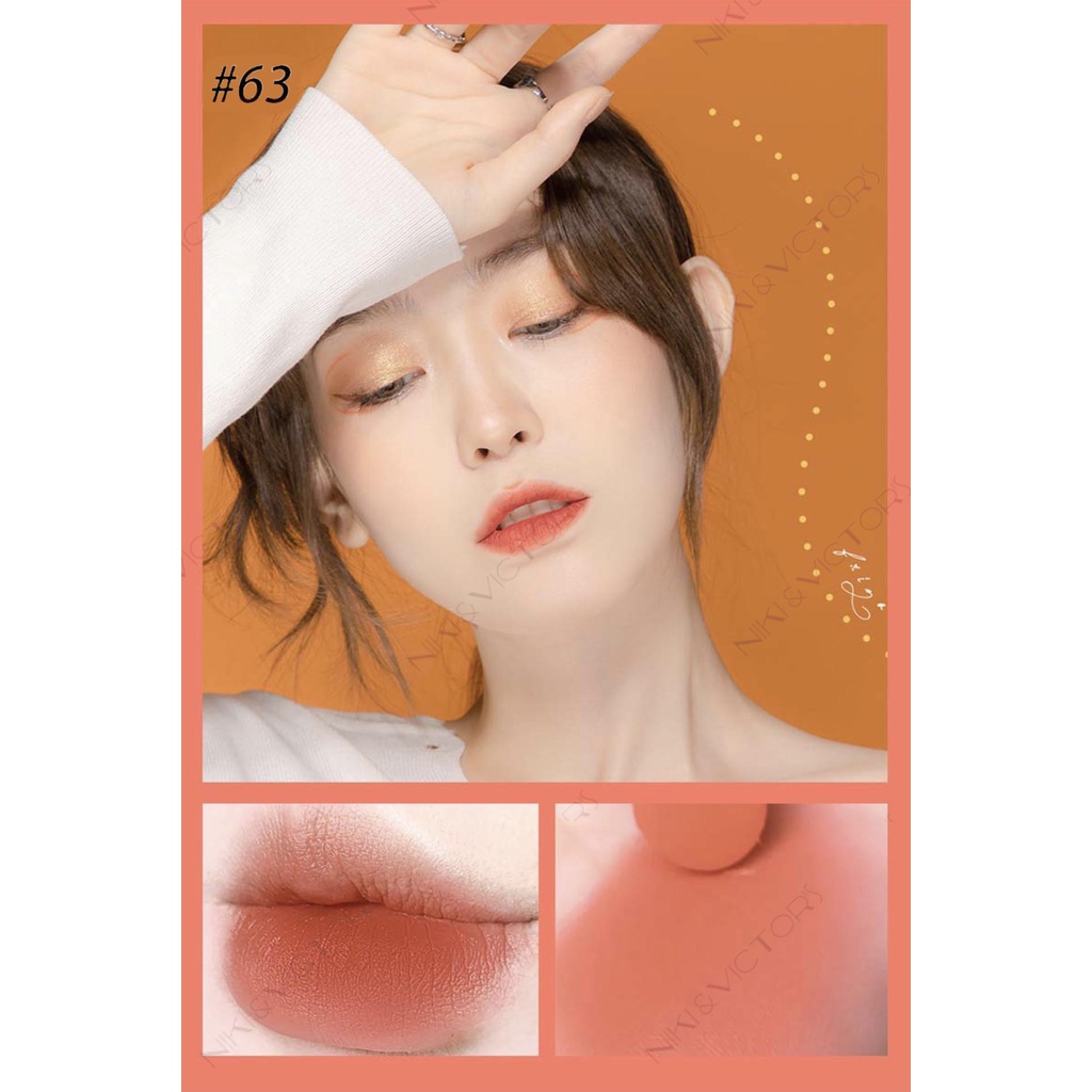 Son Lì Helen Beauty Chất Nhung Mịn 6 Màu Không Khô Môi Bền Màu Lâu Trôi Kiểu Dáng Thời Trang