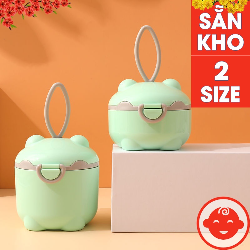 Hộp đựng sữa bột cho bé khi đi chơi, đi du lịch cùng gia đình tiện lợi HDS2