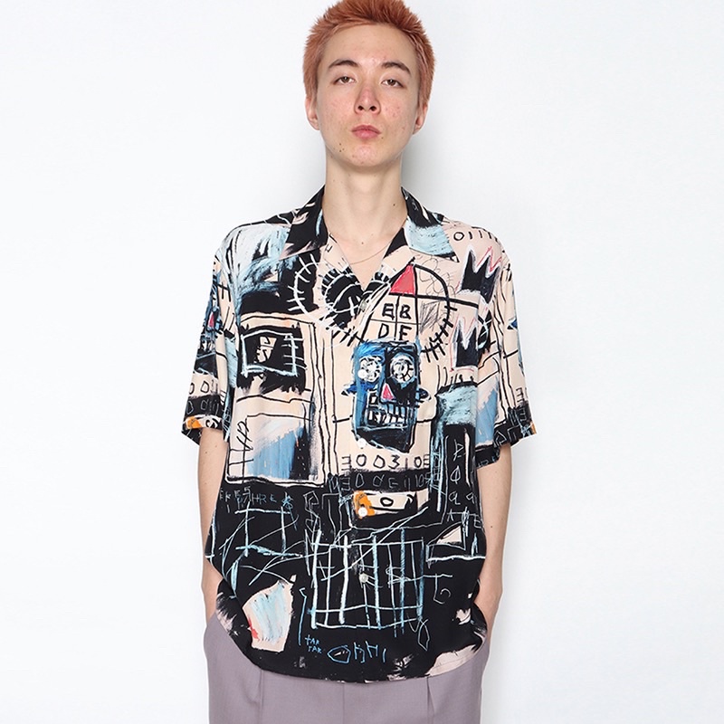 Wacko Maria - Áo sơ mi ngắn tay vintage unisex 01