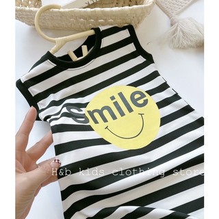 Xả Váy đầm Smile cho bé gái