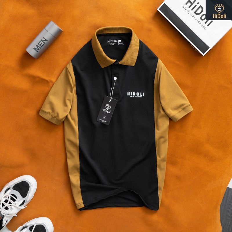Áo Thun Nam Polo Tay Ngắn HIDOLI-MEXI Phối Màu đẹp xuất sắc REMMY.