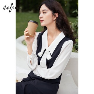 Đầm phối tay trắng Eifini