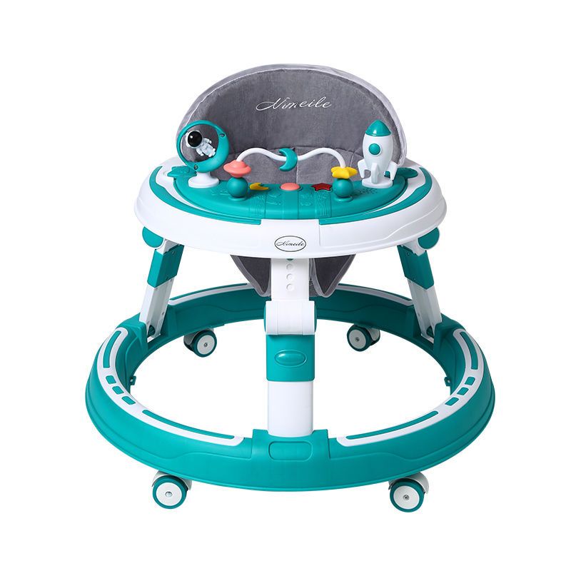 Anti-O-Leg Anti-Flip 6/7-18 Months Baby Walker Multi-Functional Drop-Resistant Foldable/Baby Multi-F