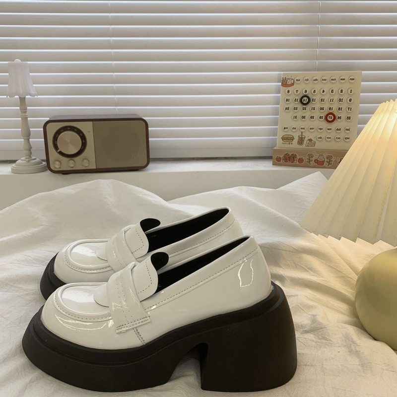 Giày oxford đế cao 7cm phong cách ulzzang