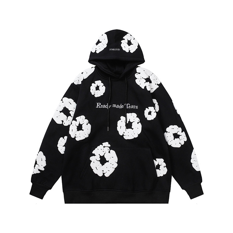 Áo Hoodie Nỉ Tay Dài In Chữ REVENGE Thời Trang Cổ Điển Dành Cho Nam Nữ