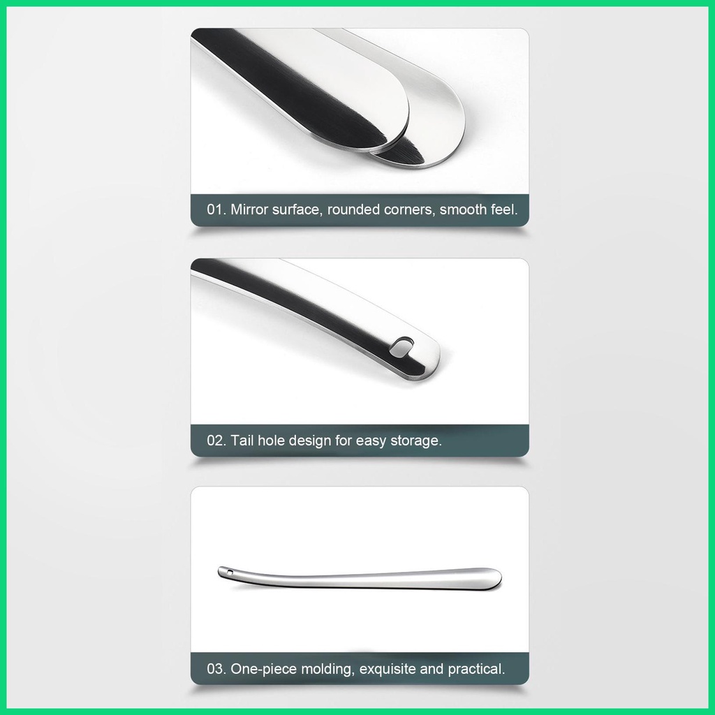 Dụng Cụ Hỗ Trợ Mang Giày Bằng Thép Không Gỉ Tay Cầm Dài Tiện Dụng Cho Nam Và Nữ