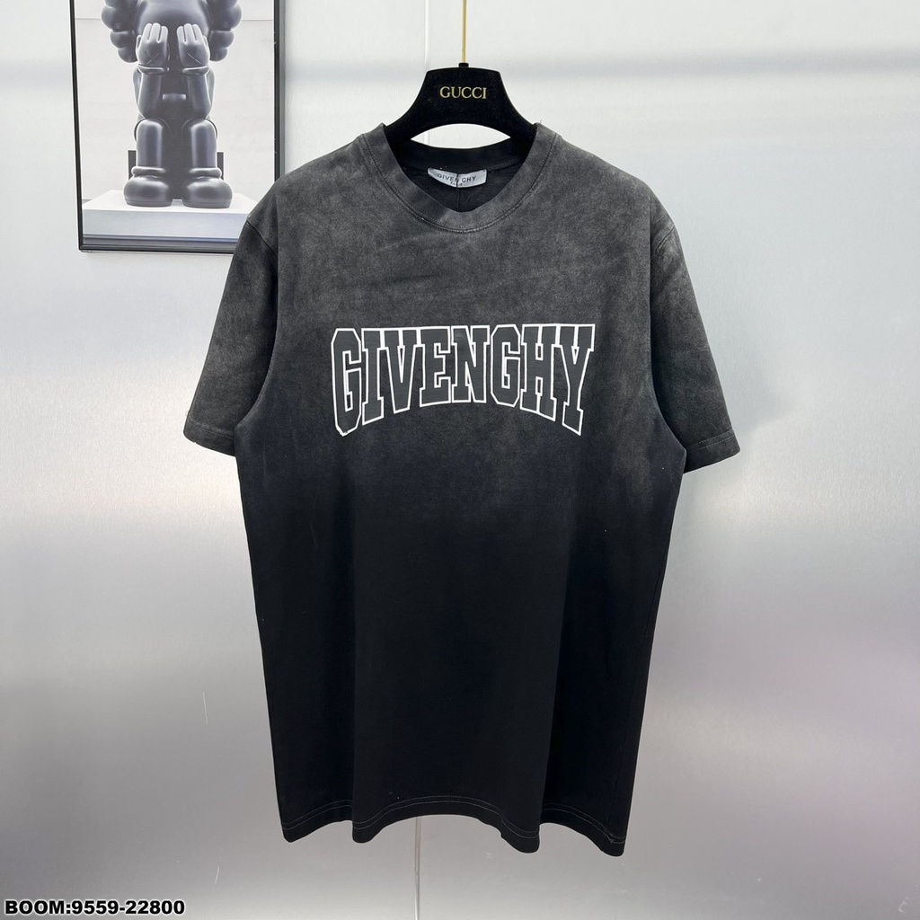 Áo Phông Nam Nữ Loang In Chữ Gi.ven Cao Cấp - Áo Thun Nam Unisex Loang Gi.ven Vải Mát Mịn