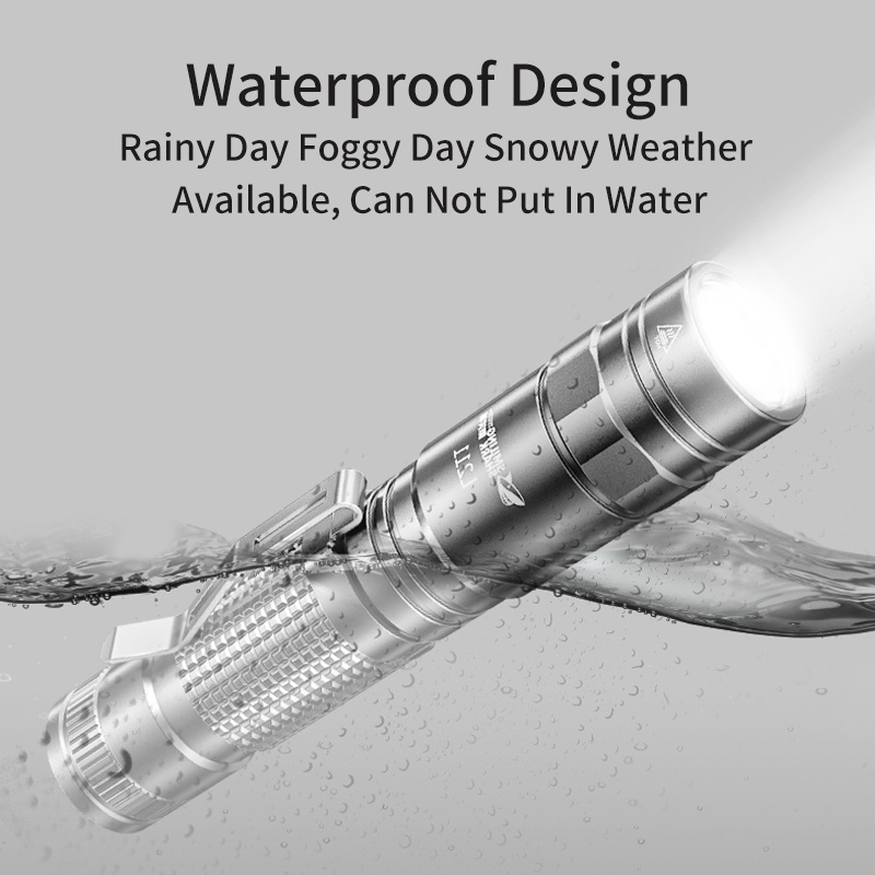 SmilingShark L21 Đèn Pin Siêu Sáng 1500Lumen 5 Chế Độ Sáng Tiện Dụng