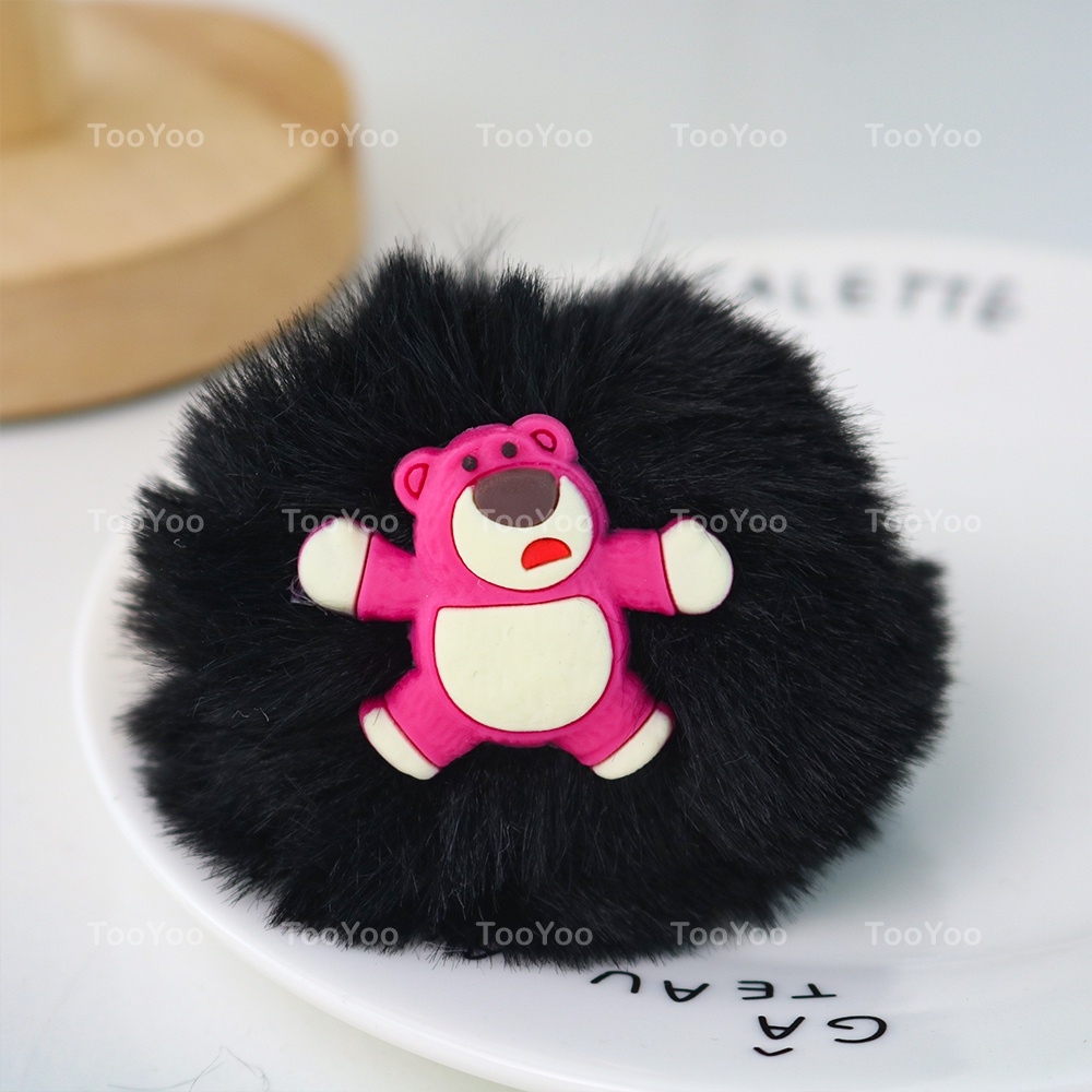 Móc khóa cục bông Gấu dâu Lotso dễ thương cute TY0333