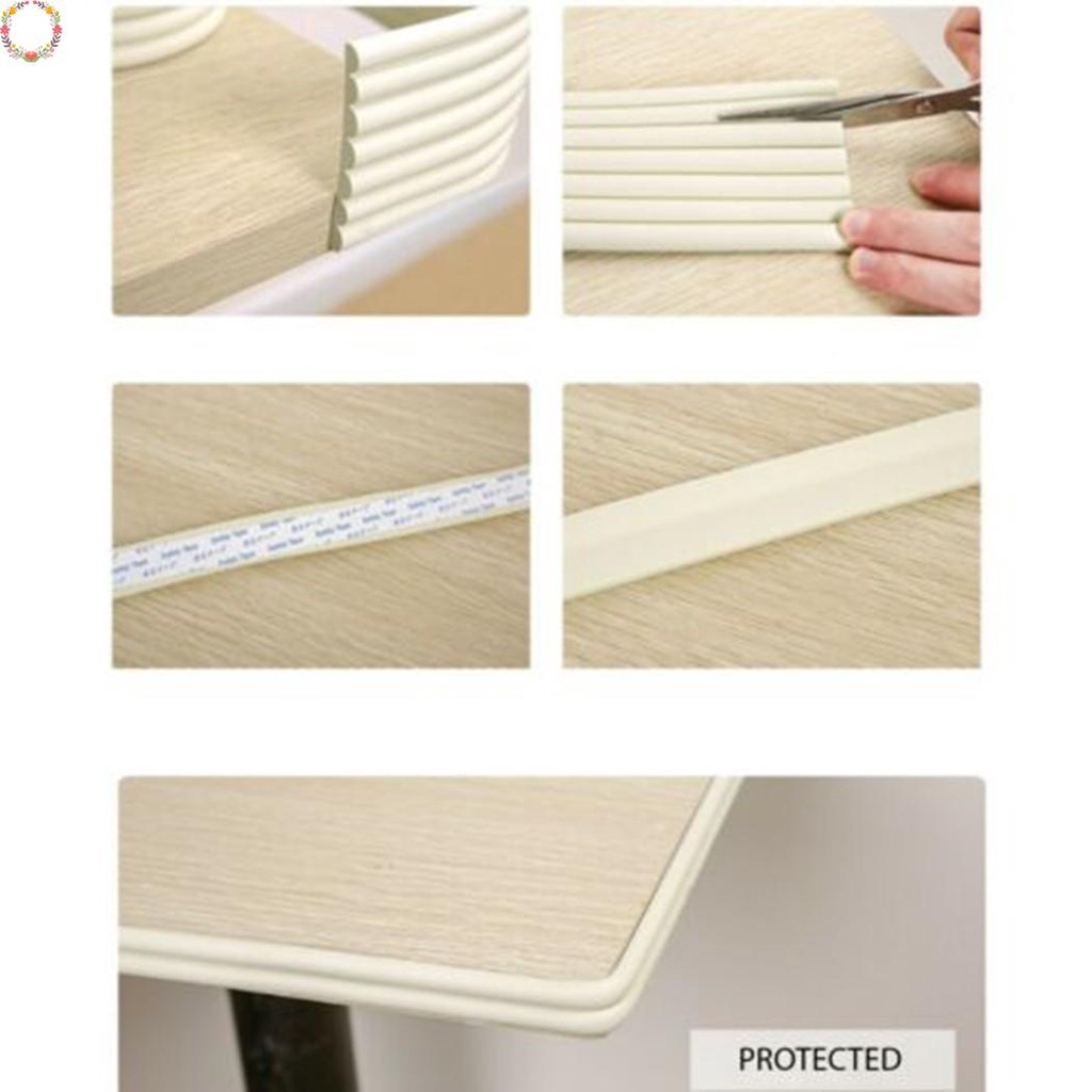 Cuộn Dây Cao Su 2M Bọc Cạnh Bàn Không Độc Hại Bảo Vệ An Toàn Cho Bé