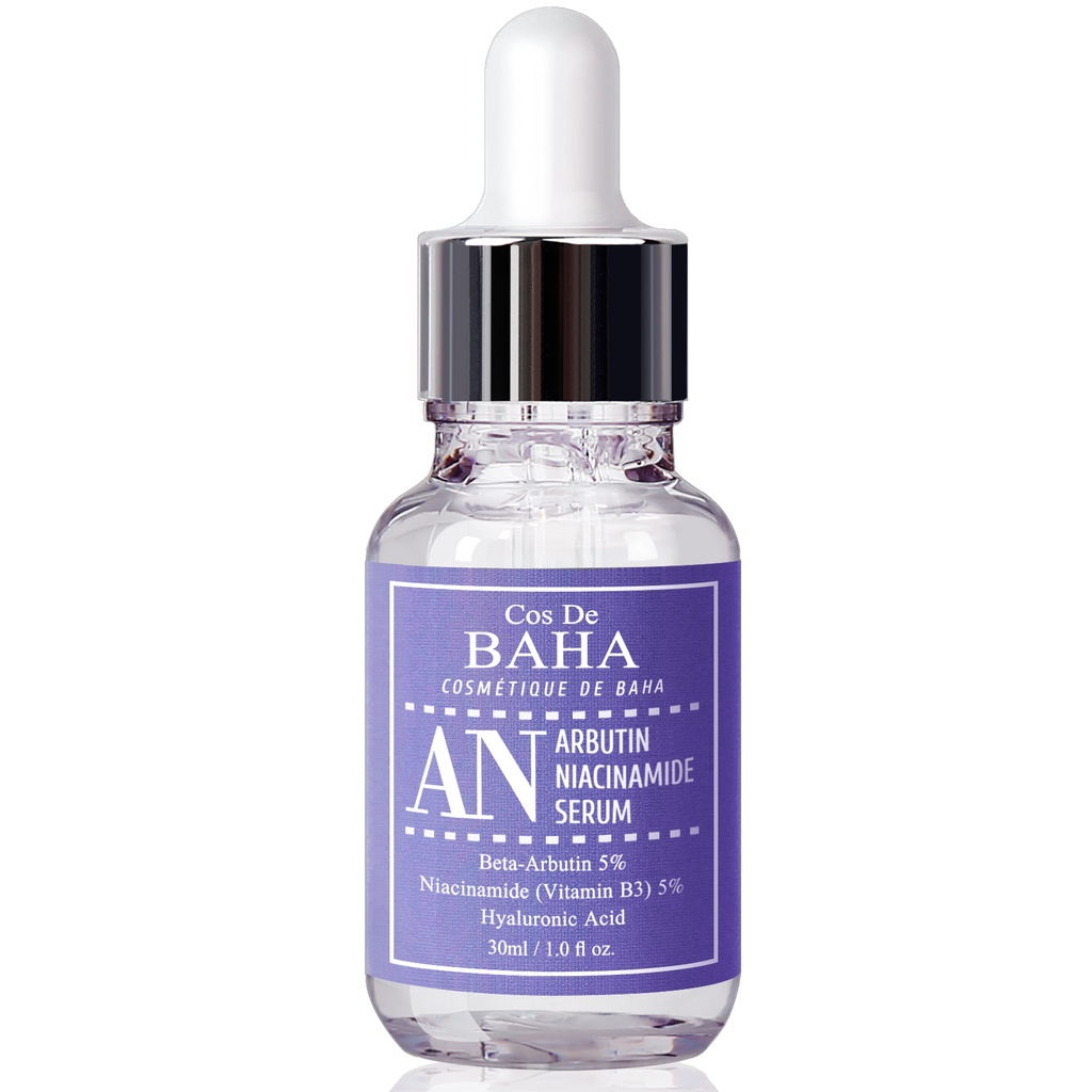Serum Cos De BAHA AN Serum 30ml / Niacinamide 5% + Arbutin 5% Chứa Axit Hyaluronic