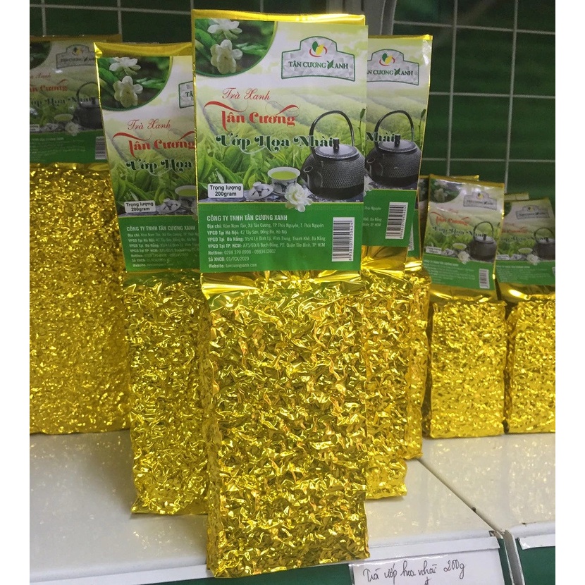 Trà Tân Cương Ướp Hoa Nhài - Trà Lài Tân Cương Thơm Ngon 100gr, 200gr, 500gr