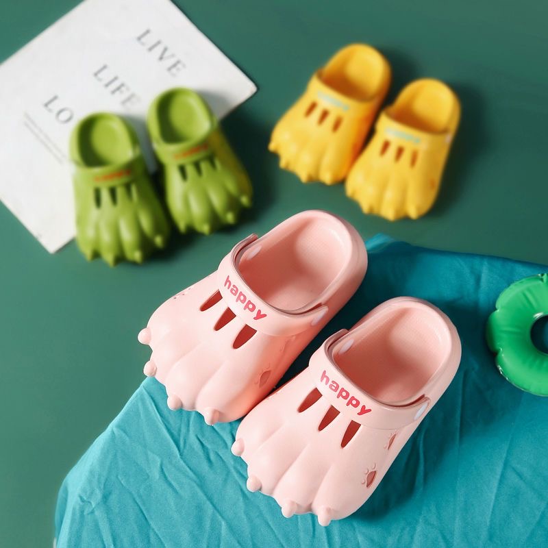 Babyfair Phim hoạt hình Gấu Paw Hình Dép đi trong nhà Trẻ em Mùa hè EVA Trượt Dễ thương cho Bữa tiệc Bãi biển Tắm