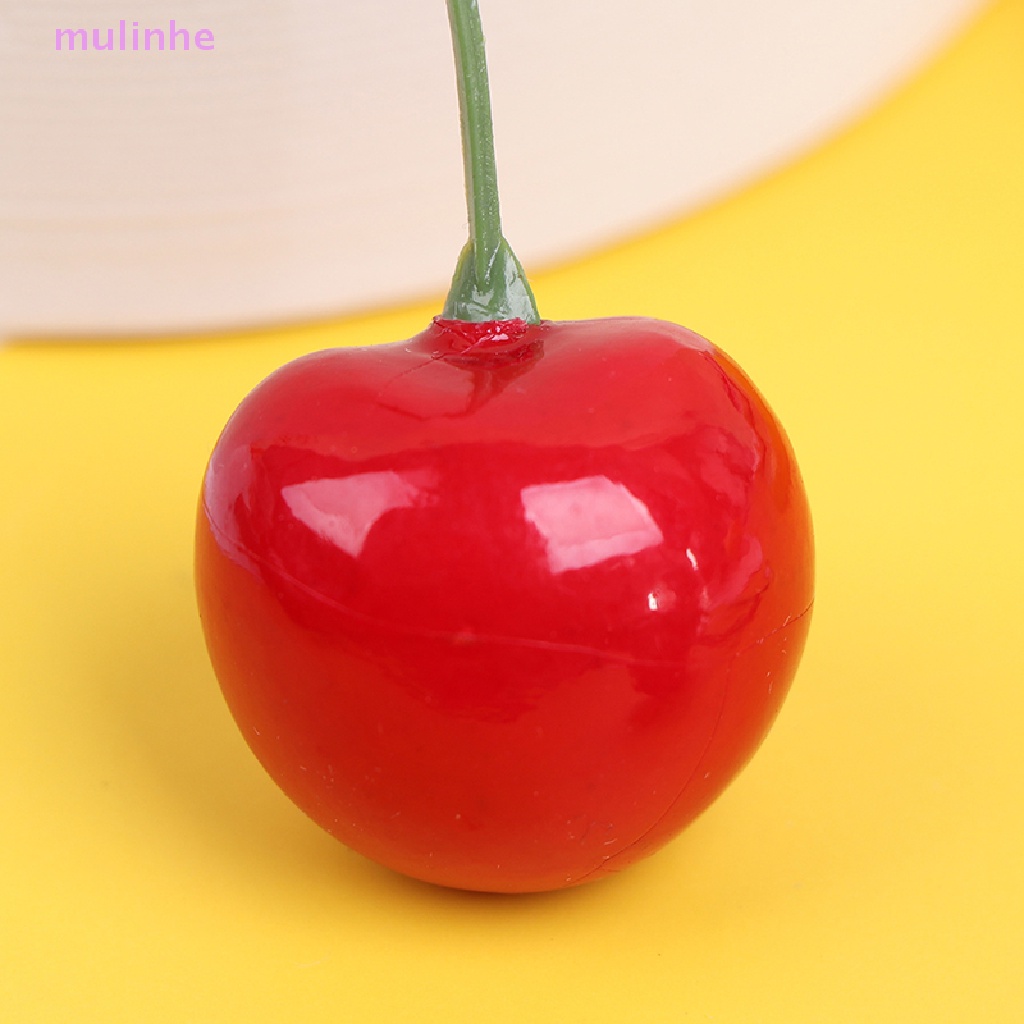 Set 20 Trái Cherry Giả Sống Động Như Thật Dùng Trang Trí