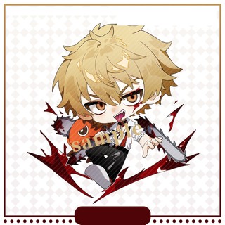 Móc khóa mica anime Chainsaw Man (Loại cao cấp - Hình in ép giữa 2 mặt mica)