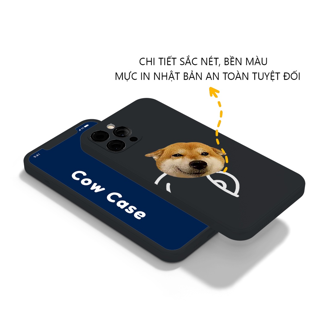 Ốp lưng Redmi 8 / Redmi 8a cạnh vuông Cowcase | Vỏ điện thoại Xiaomi bảo vệ camera toàn diện BC9