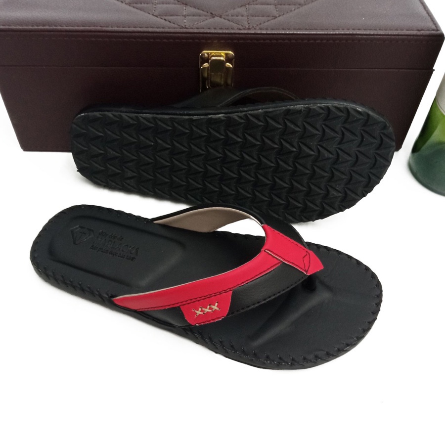 Dép nam xỏ ngón thời trang trẻ đẹp hiệu MABLACKA đế Eva siêu nhẹ S405