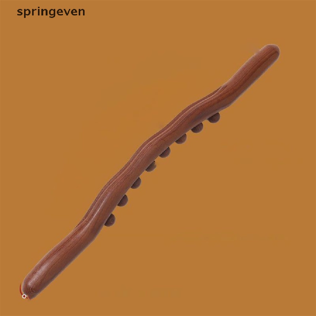 Gậy Mát Xa Lưng Cơ Thể 8 Hạt Bằng Gỗ Carbon