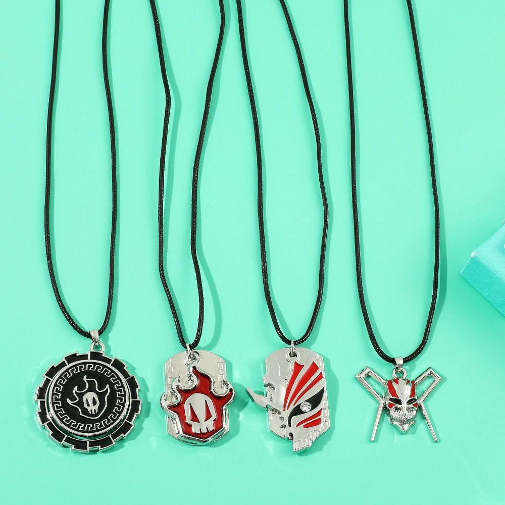 Anemone Vòng cổ Hợp Kim Họa Tiết Hoạt Hình Kurosaki Ichigo Cá Tính Hợp Thời Trang Unisex