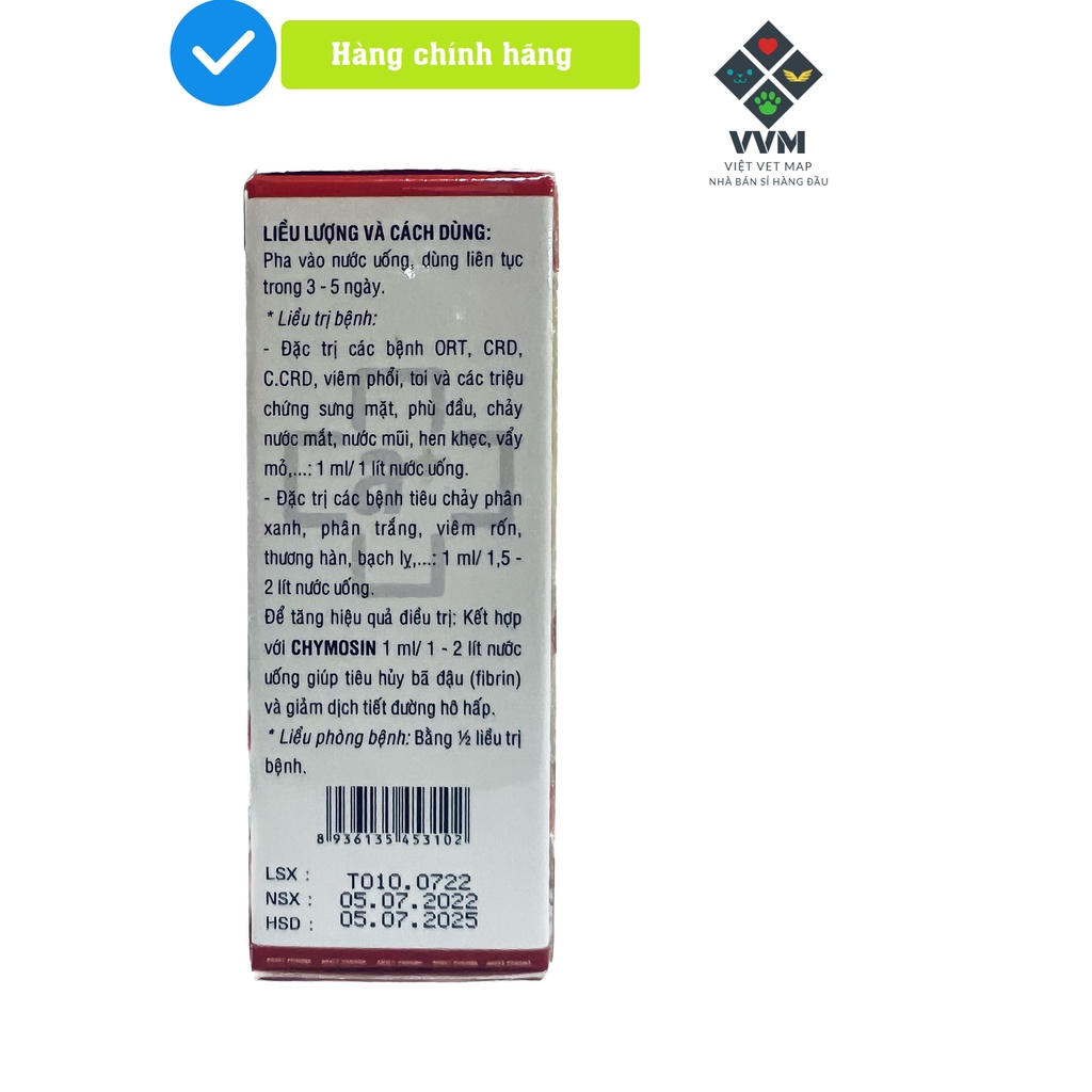 Dứt điểm khò khè, sưng mặt, phù đầu, tụ huyết trùng, thương hàn gà đá