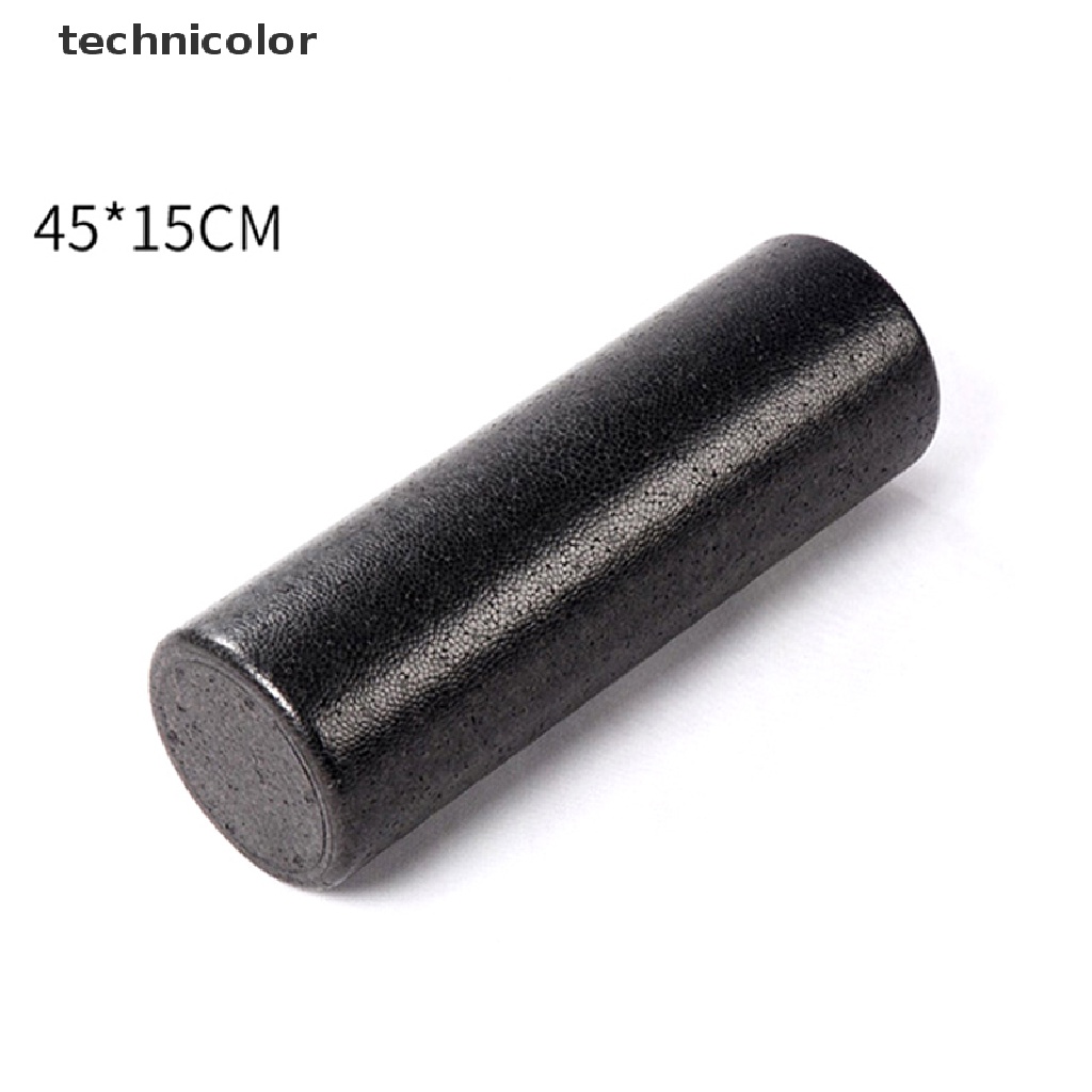 Con Lăn Xốp Tập Yoga 3 Kích Cỡ 30 / 45 / 60 CM Màu Đen