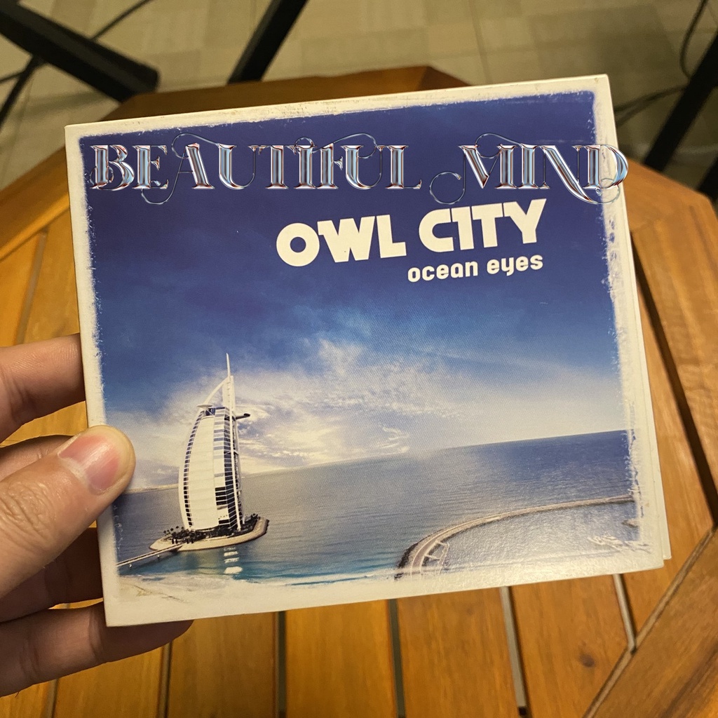 Đĩa CD album nhạc Owl City - 2009 - Ocean Eyes hàng đẹp Như Mới