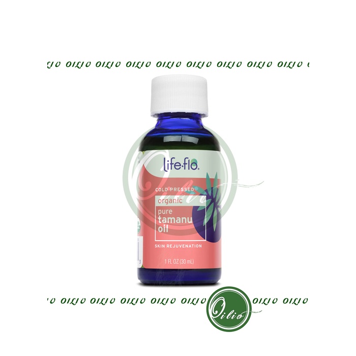 Dầu mù u hữu cơ Life-Flo Pure 100% Tamanu Oil