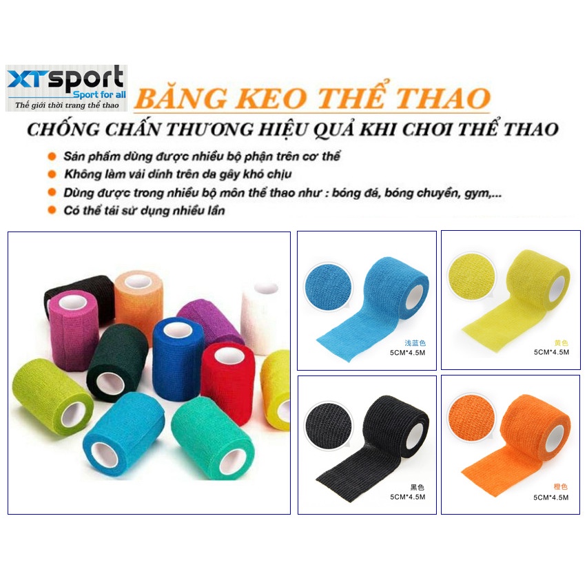 Băng quấn cổ chân, Băng keo thể thao, băng cuốn cổ chân bóng đá, tự dính chống lật cổ chân chấn thương