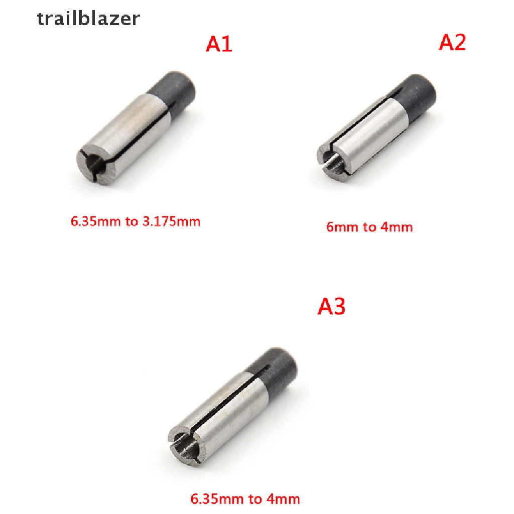 Trục Nối Tiếp Điểm Rãnh 6.35mm Sang 3.175mm 1 / 8 &quot;Chuyên Dụng Cho Máy Khắc Gỗ UIO
