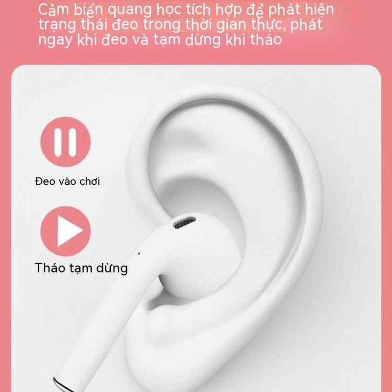 Tai Nghe Bluetooth Không Dây Màu Macaron Phù Hợp Cho Apple Huawei OPPO Xiaomi vivo