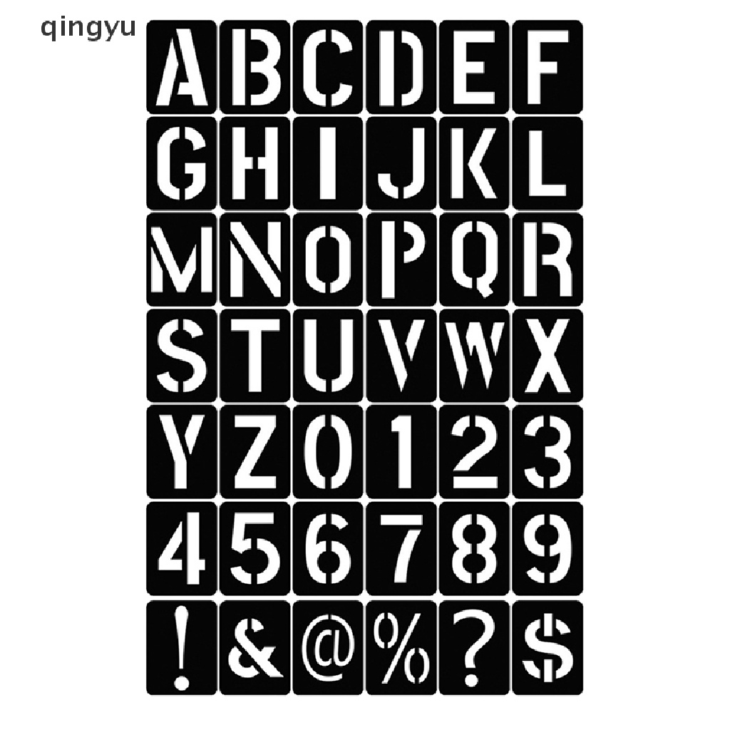 Bộ 42 Khuôn Cắt In Nổi Họa Tiết Chữ Cái Và Số Dùng Để Trang Trí Thủ Công