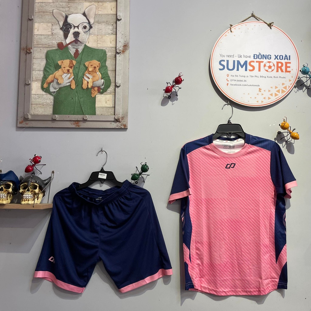 Quần Áo Bóng Đá CP Arca 6 Màu - Áo Đá Banh Vải Mè Cao Cấp