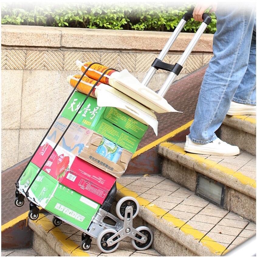 Xe kéo hàng leo cầu thang nhập khẩu XKT06 mới