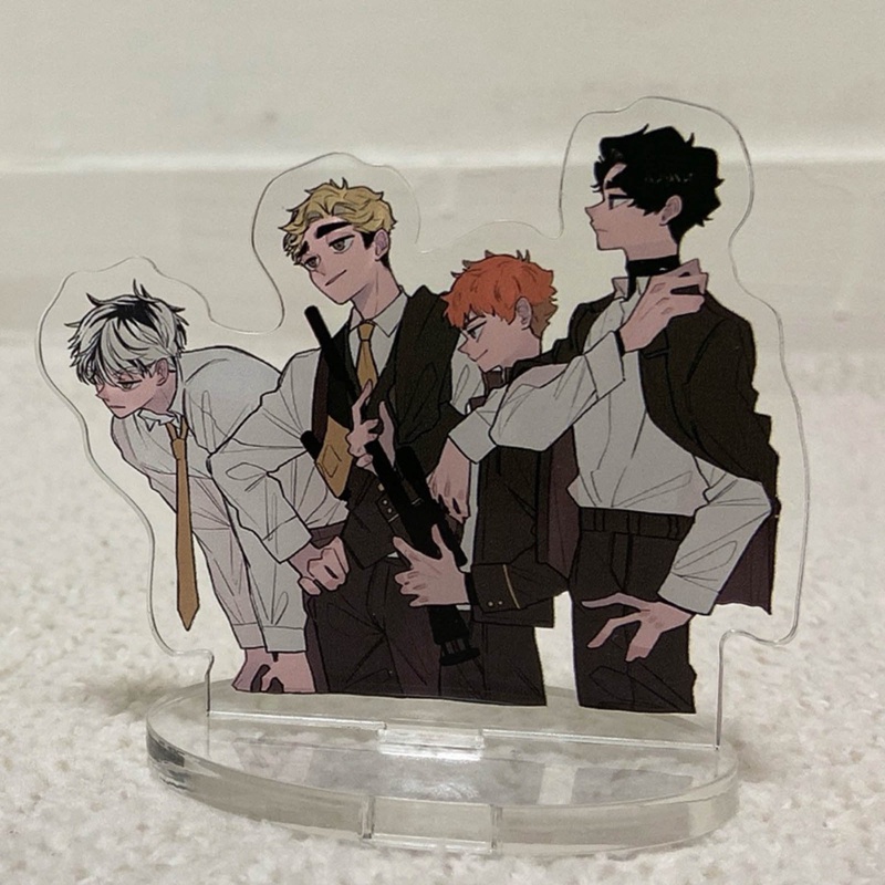 Js 1 Cái 12cm Anime Haikyuu Nhật Bản!! Giá Đỡ Mô Hình Nhân Vật Bằng Acrylic Dùng Trang Trí Bàn