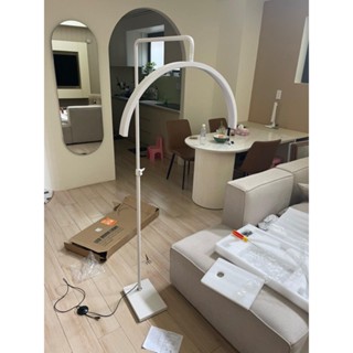 Đèn led livestream chụp ảnh Bán Nguyệt HD 1 màu ánh sáng, cho spa makeup phun xăm, trang điểm nối mi bán hàng online...